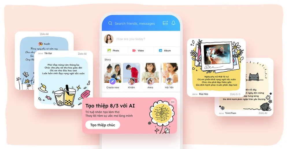 ai tạo ra hơn 3 triệu bài thơ trong ngày 8-3