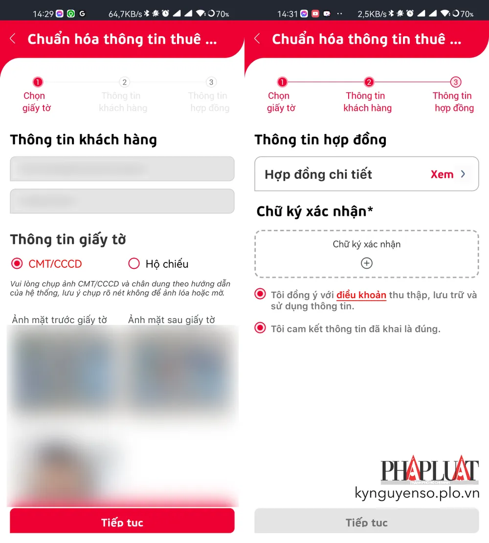 cach-chuan-hoa-thong-tin-thue-bao-di-dong-viettel-tai-nha Cách chuẩn hóa thông tin thuê bao di động Viettel tại nhà. Ảnh: MINH HOÀNG