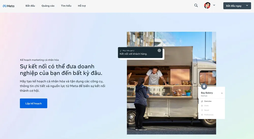 Cách tạo trang để quảng bá thương hiệu cá nhân trên Facebook. Ảnh: TIỂU MINH