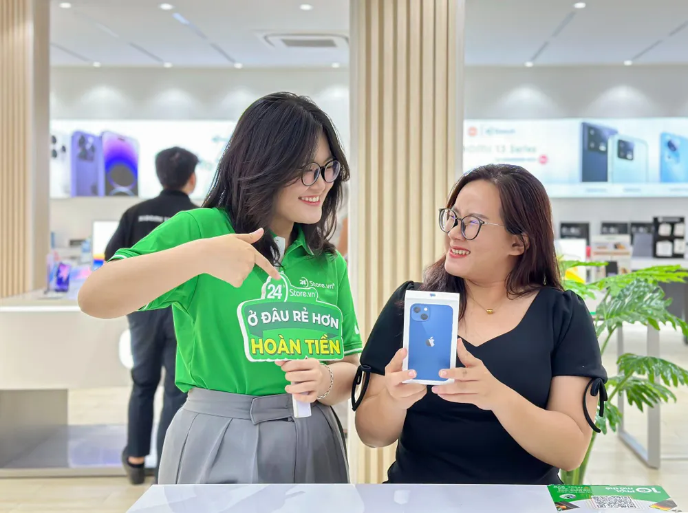 hoàn tiền chênh lệch khi mua iphone ở chỗ khác rẻ hơn