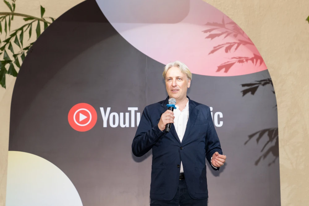 Ông Paul Smith, Giám đốc điều hành YouTube Music Châu Á - Thái Bình Dương.