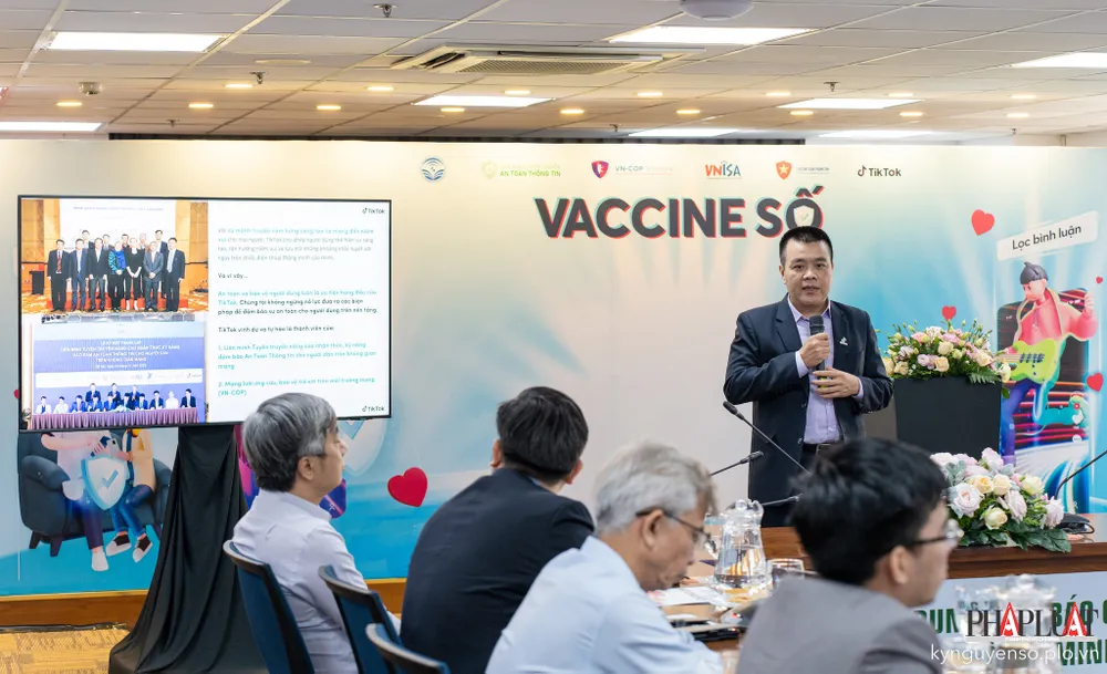 Ông Nguyễn Lâm Thanh, Đại diện TikTok Việt Nam. Ảnh: MINH HOÀNG