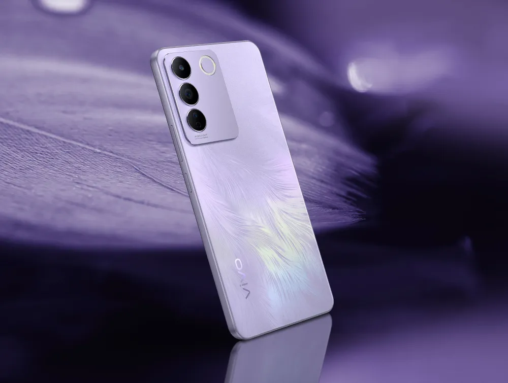 vivo v27e với mặt lưng độc đáo