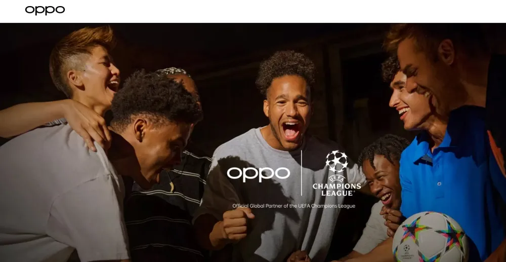 Trang web tiếng Đức của Oppo không còn sản phẩm nào. Ảnh: TIỂU MINH