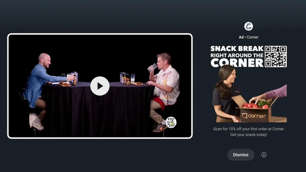 quảng cáo youtube tv