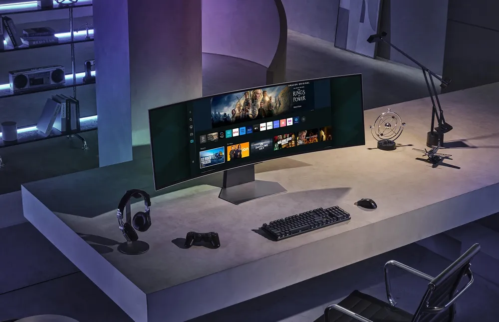 man-hinh-gaming-samsung-Odyssey-OLED-G9 màn hình gaming samsung Odyssey OLED G9