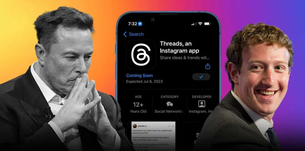 Threads cạnh tranh với twitter