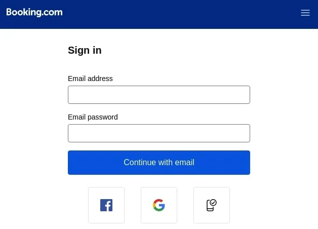 Kẻ lừa đảo thu thập thông tin đăng nhập của người dùng Booking.com