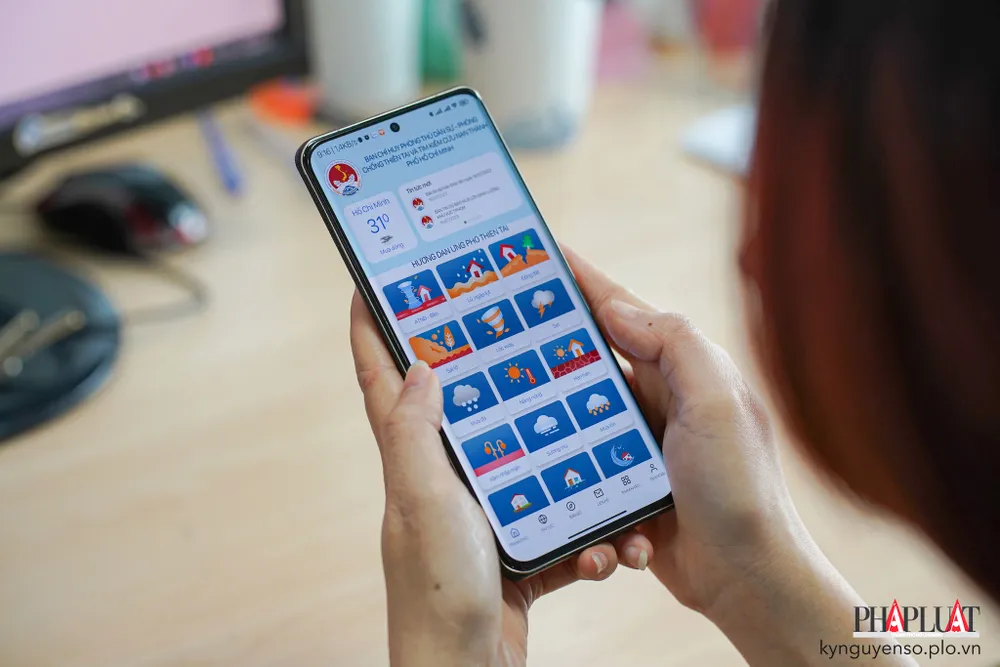 cập nhật tình hình thiên tai mưa gió tại tphcm