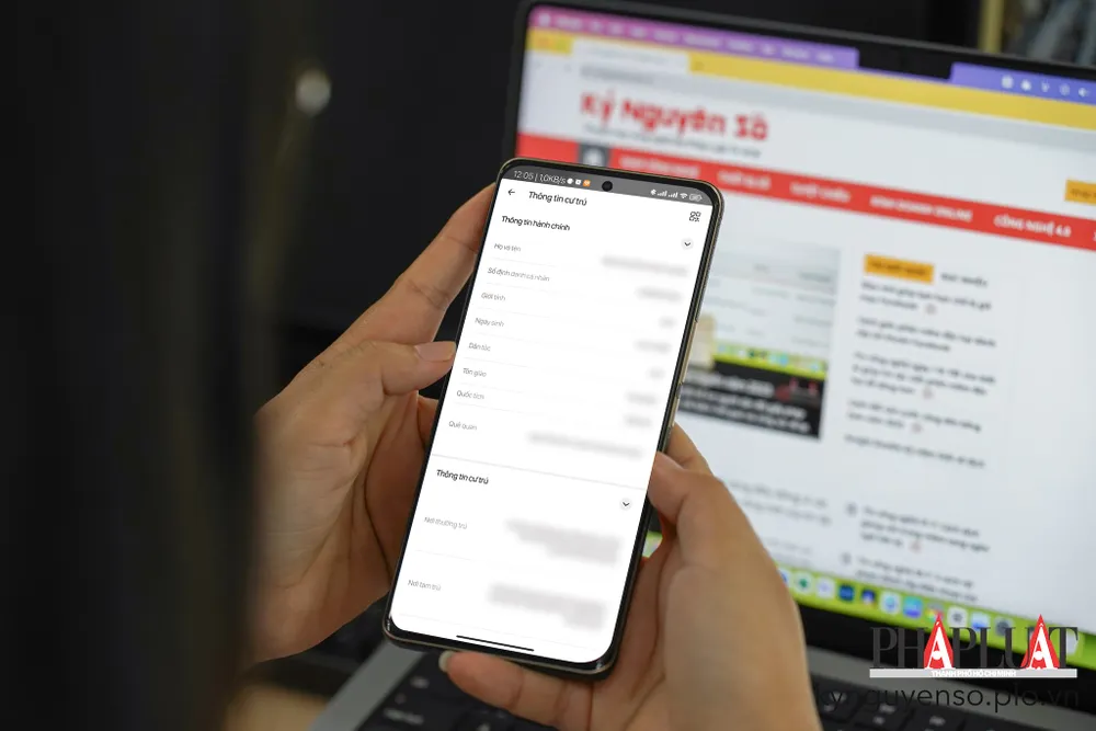 Cách xử lý khi bị sai thông tin trên VNeID. Ảnh: MINH HOÀNG