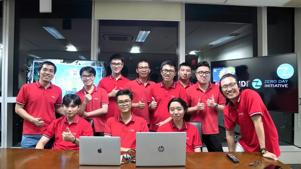 Nhóm chuyên gia an ninh mạng Việt Nam. Ảnh: VCS Nhóm chuyên gia an ninh mạng Việt Nam.