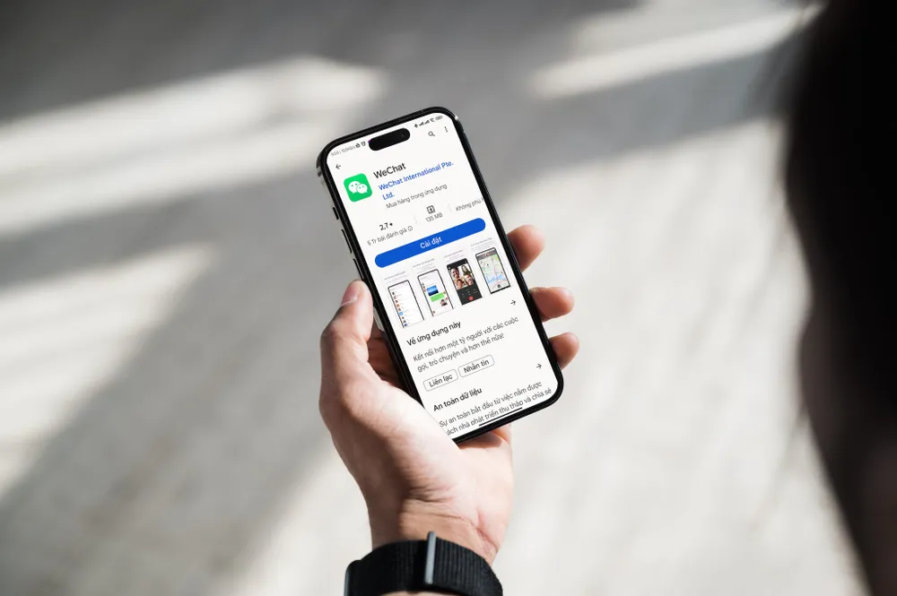 Sau TikTok, đến lượt WeChat bị cấm vì rủi ro bảo mật. Ảnh: Pexels