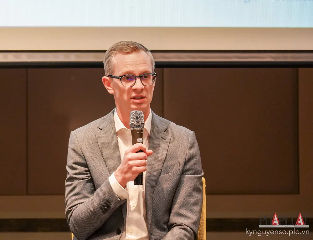 Ông Andrea Campagnoli, Trưởng văn phòng kiêm Đối tác Sáng lập của Bain & Company tại Việt Nam. Ảnh: MINH HOÀNG