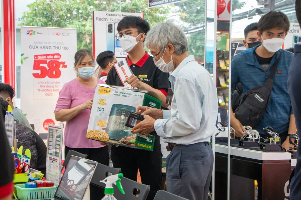 Xu hướng mua sắm đang dần thay đổi.