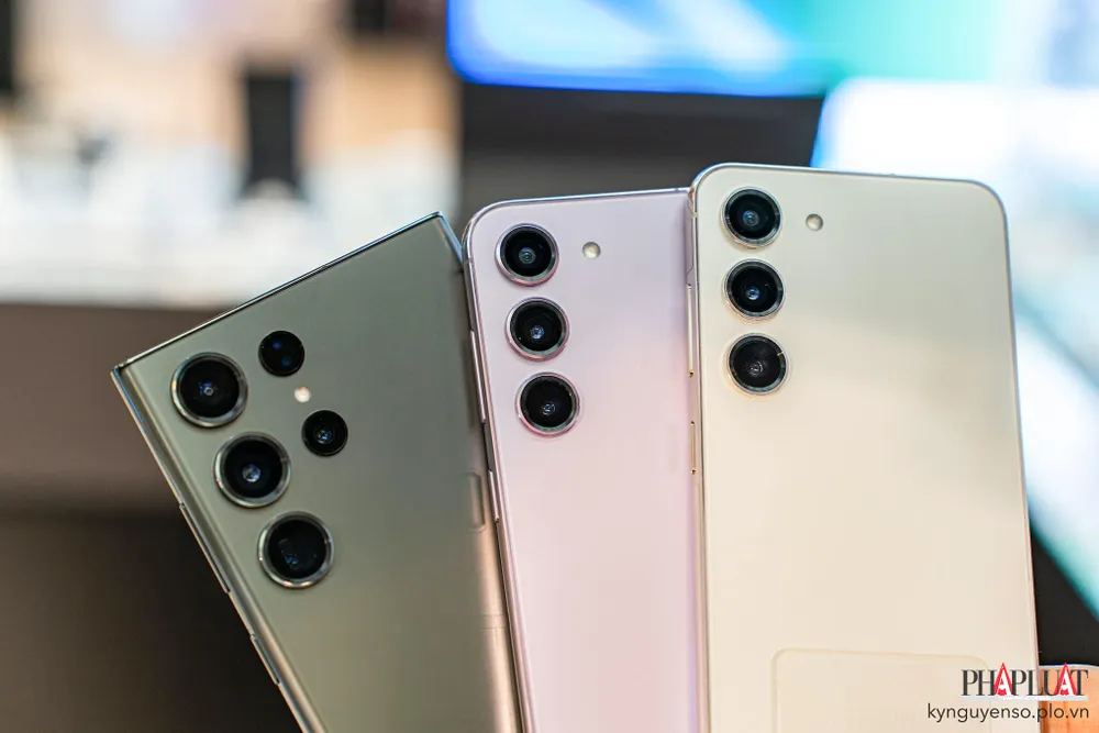 Hầu hết các mẫu điện thoại Samsung đủ điều kiện sẽ được cập nhật Android 14 vào cuối năm 2023. Ảnh: TIỂU MINH