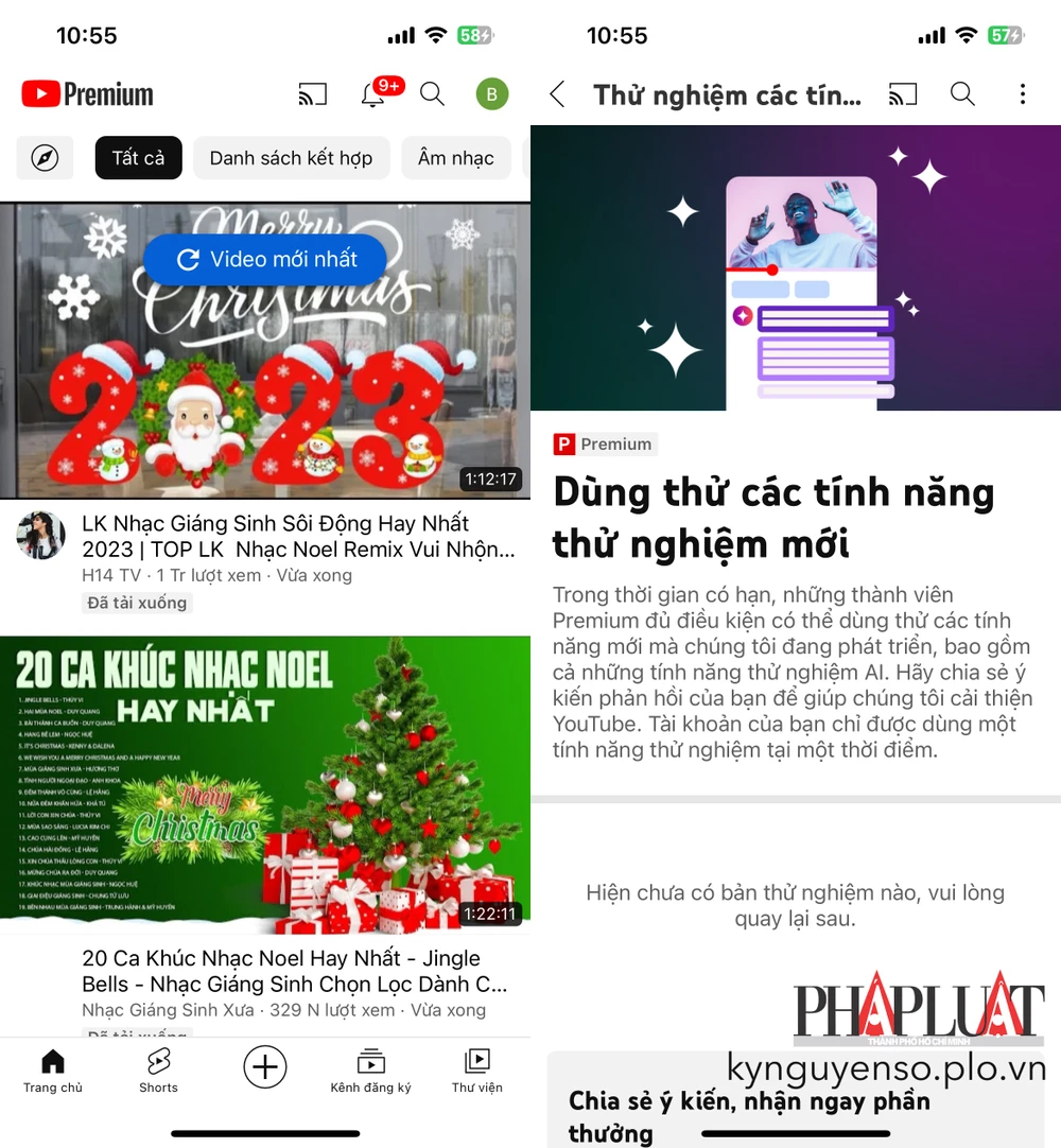 Kích hoạt YouTube Playables để chơi game trên YouTube. Ảnh: MINH HOÀNG