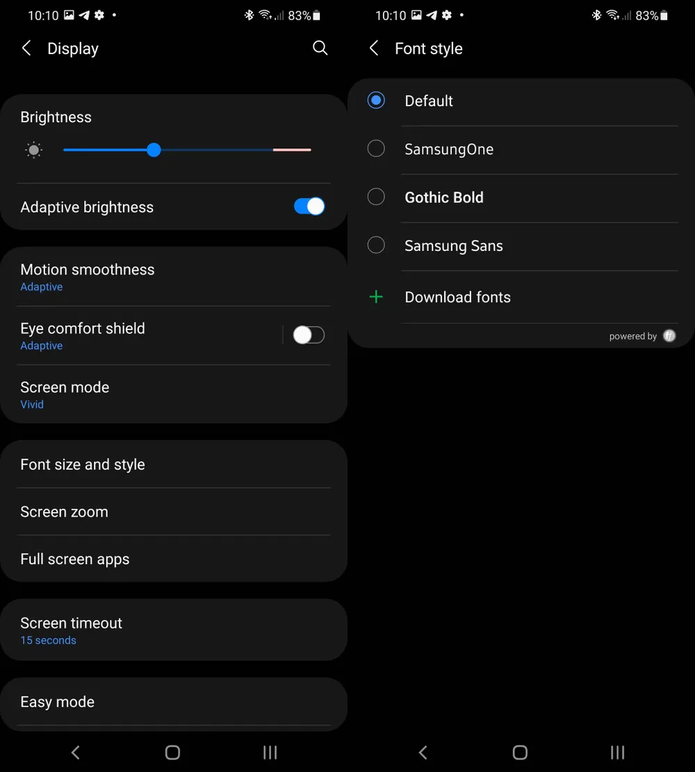 Thay đổi phông chữ là một trong những tính năng iPhone thua kém điện thoại Android. Thay đổi phông chữ là một trong những tính năng iPhone thua kém điện thoại Android.