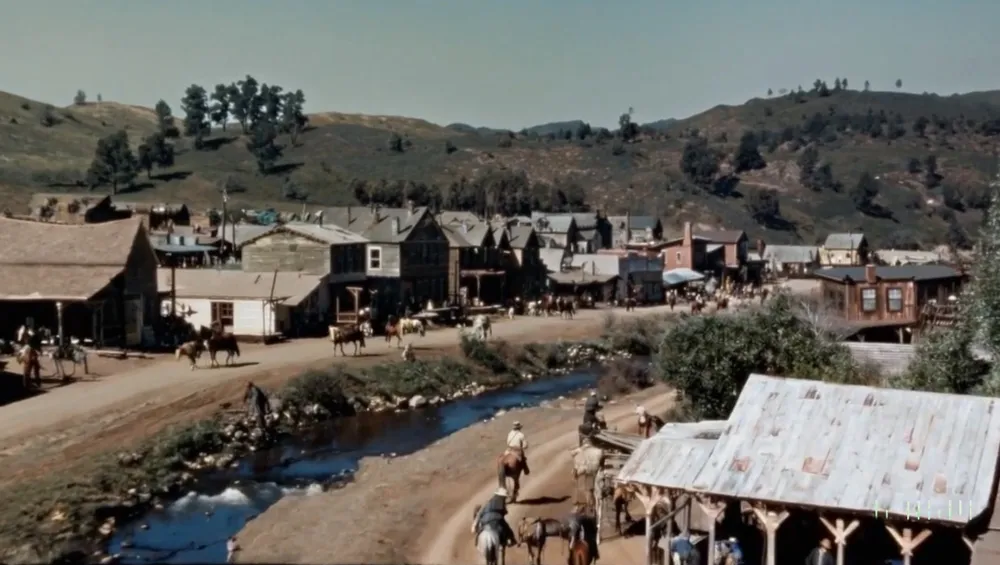 Đoạn phim lịch sử về California trong cơn sốt vàng được tạo bởi Sora. Ảnh chụp màn hình