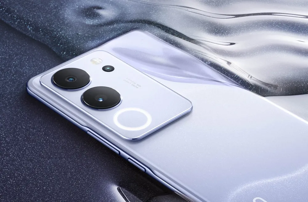 Vivo V29 series nổi bật với mặt lưng óng ánh.