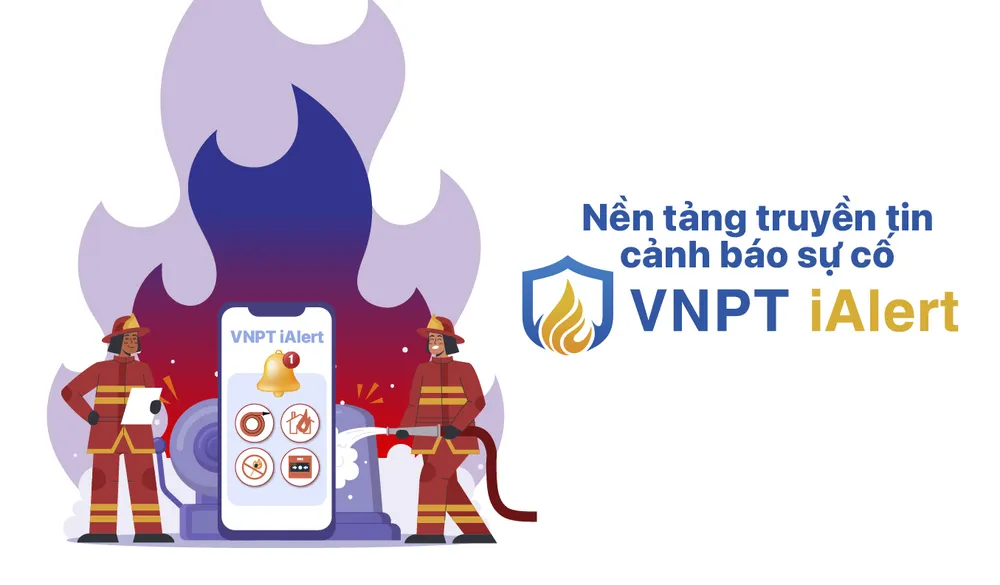 Tin công nghệ 26-3: Nền tảng cảnh báo cháy nổ VNPT iAlert. Ảnh: VNPT