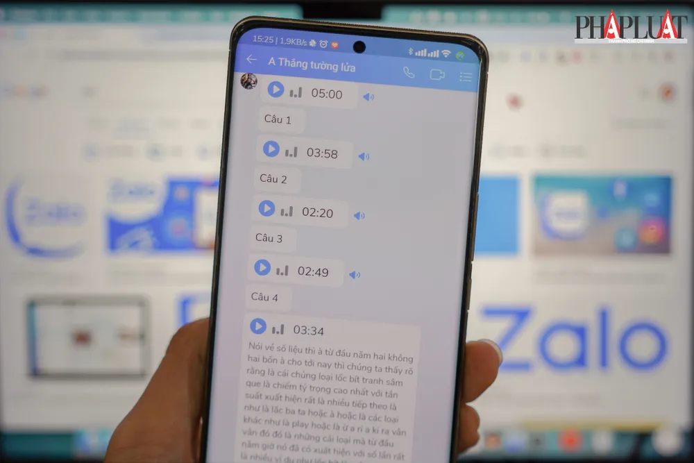 Zalo là một trong những ứng dụng nhắn tin phổ biến nhất hiện nay. Ảnh: MINH HOÀNG