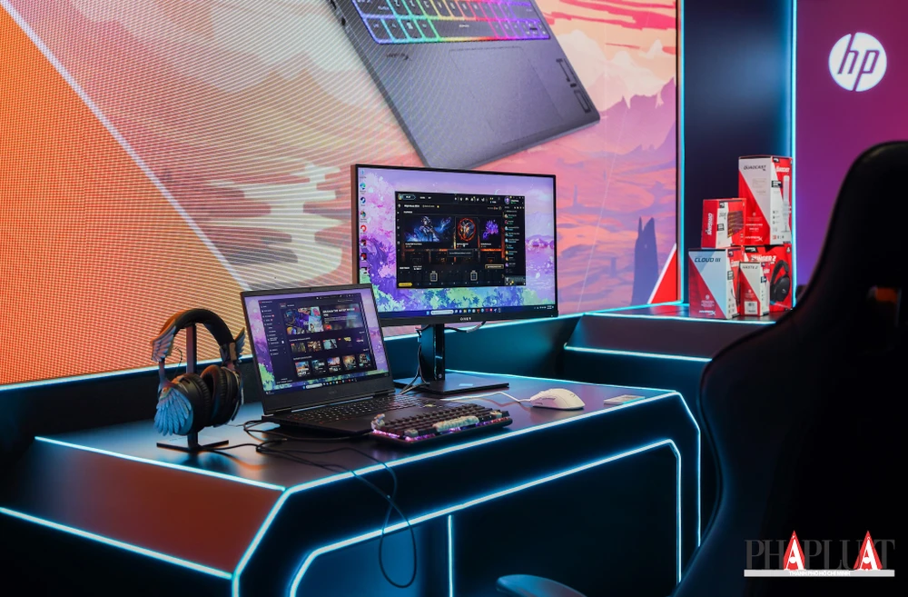 Nhiều sản phẩm AI được giới thiệu tại HP Day 2024. Ảnh: TIỂU MINH