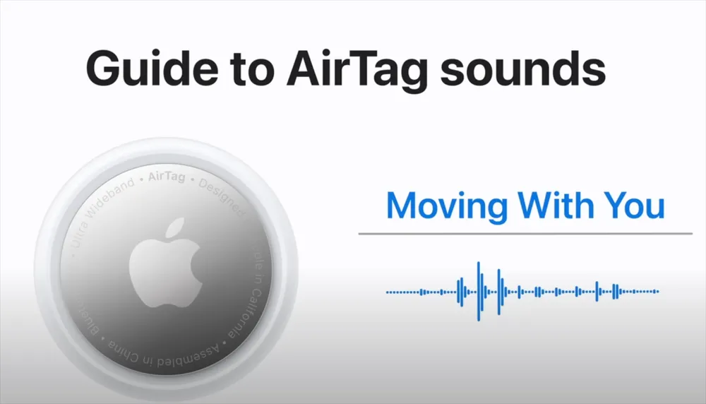 AirTag có thể phát ra âm thanh lạ khi nó di chuyển cùng người lạ. Ảnh chụp màn hình AirTag có thể phát ra âm thanh lạ khi nó di chuyển cùng người lạ. Ảnh chụp màn hình