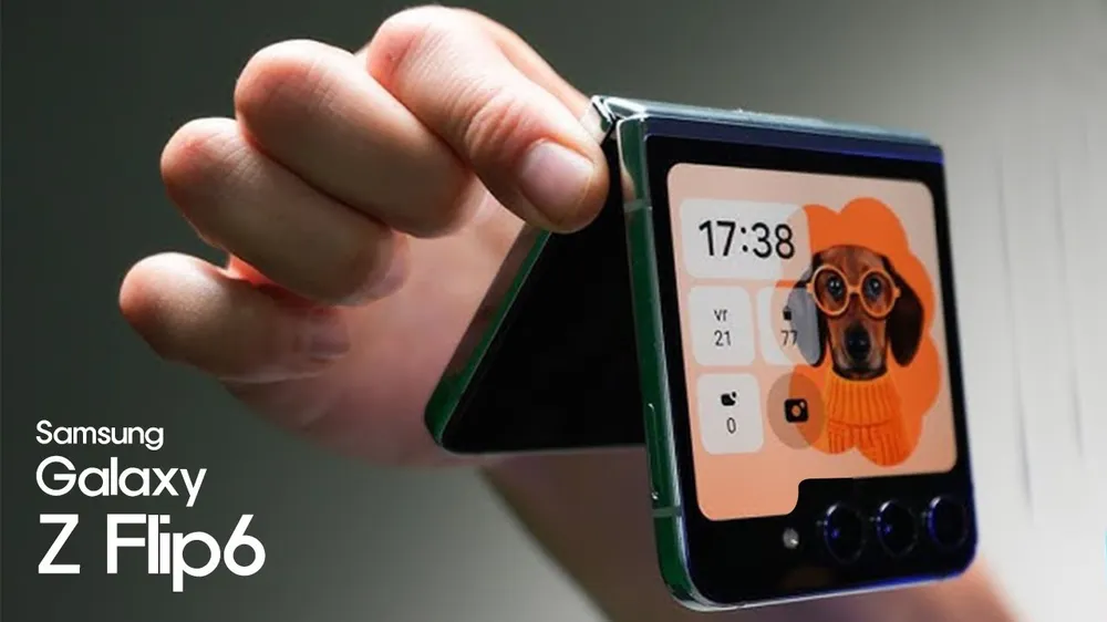 Dự kiến Galaxy Z Flip 6 sẽ ra mắt vào tháng 7 hoặc tháng 8-2024. Ảnh: Techtics Dự kiến Galaxy Z Flip 6 sẽ ra mắt vào tháng 7 hoặc tháng 8-2024. Ảnh: Techtics