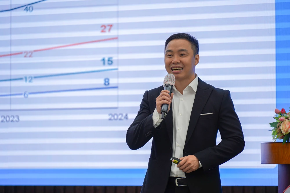 Ông Phạm Tuấn Anh từ Trung tâm Trí tuệ Nhân tạo Tập đoàn Công nghệ TMA. Ảnh: TIỂU MINH ong-pham-tuan-anh-trung-tam-AI-tap-doan-TMA-.jpg