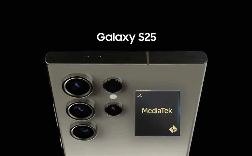 Gã khổng lồ Hàn Quốc có thể sử dụng chip MediaTek Dimensity 9400 trên dòng điện thoại Samsung Galaxy S25. Ảnh minh họa