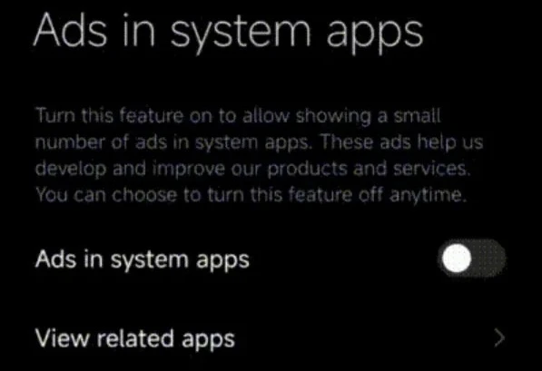 Tin công nghệ 5-7: Cách tắt quảng cáo hệ thống trên điện thoại Xiaomi. Ảnh: SmartPrix Tin công nghệ 5-7: Cách tắt quảng cáo hệ thống trên điện thoại Xiaomi. Ảnh: SmartPrix