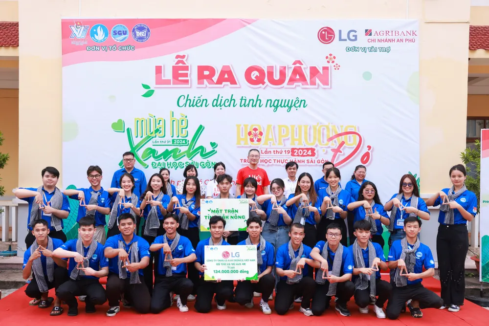 Tin công nghệ 10-7: LG đồng hành cùng chiến dịch Mùa hè Xanh 2024. Tin công nghệ 10-7: LG đồng hành cùng chiến dịch Mùa hè Xanh 2024.