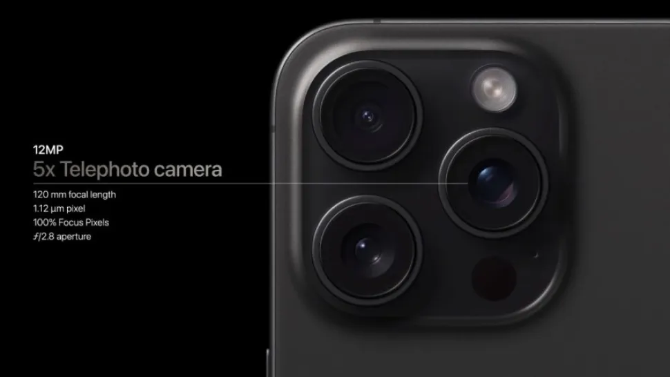 Tin công nghệ 12-7: iPhone 16 Pro có khả năng sử dụng camera tele 5x như cũ. Tin công nghệ 12-7: iPhone 16 Pro Max có khả năng sử dụng camera tele 5x như cũ.