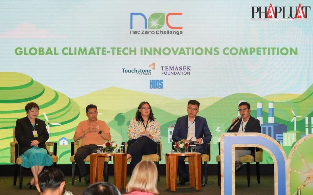 Chính thức khởi động cuộc thi Thách thức Net Zero 2024. Ảnh: TIỂU MINH Chính thức khởi động cuộc thi Thách thức Net Zero 2024. Ảnh: TIỂU MINH
