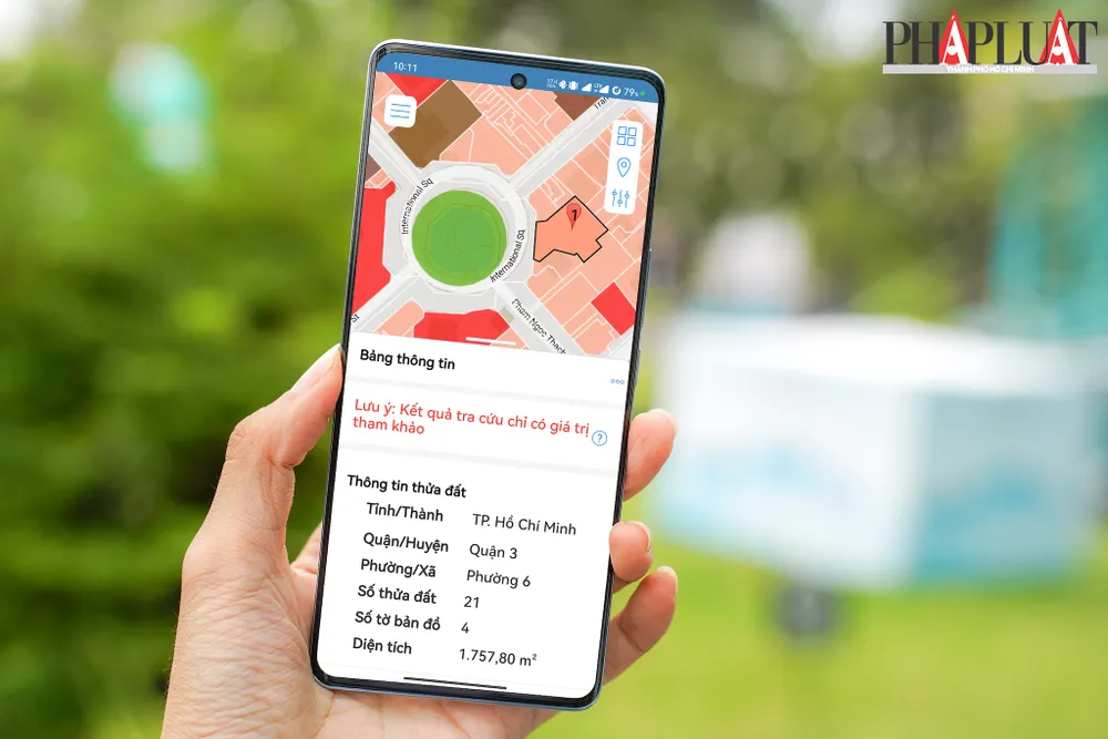 Cách tra cứu thửa đất online, thông tin quy hoạch mới nhất năm 2024. Ảnh: MINH HOÀNG Cách tra cứu thửa đất online, thông tin quy hoạch mới nhất năm 2024. Ảnh: MINH HOÀNG