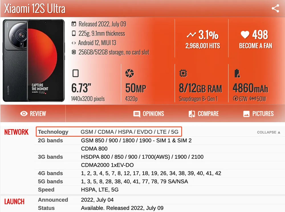 Cách kiểm tra điện thoại có hỗ trợ mạng 5G hay không. Ảnh: MINH HOÀNG