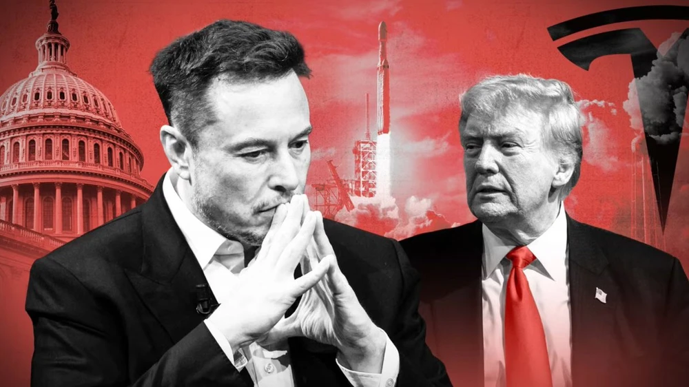 Elon Musk là một trong những người hưởng lợi sau chiến thắng của ông Donald Trump. Ảnh: X