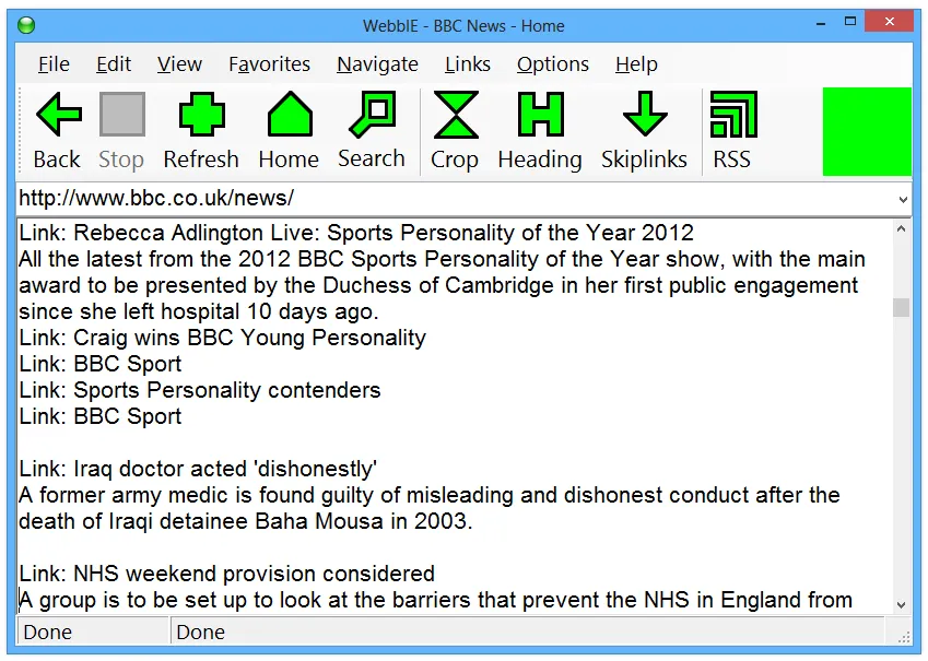 Trình duyệt web WebbIE độc lạ trong thế giới hiện đại.