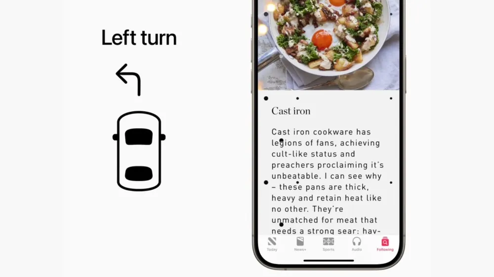 Tin công nghệ 12-5: Bật tính năng chống say tàu xe trong phần Cài đặt - Trợ năng trên iPhone. Tin công nghệ 12-5: Bật tính năng chống say tàu xe trong phần Cài đặt - Trợ năng trên iPhone.