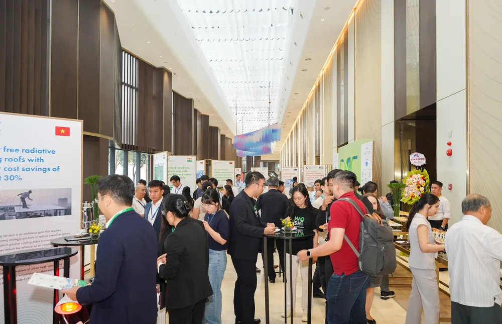 Net Zero Challenge thu hút nhiều đơn vị tham gia. Ảnh: TIỂU MINH