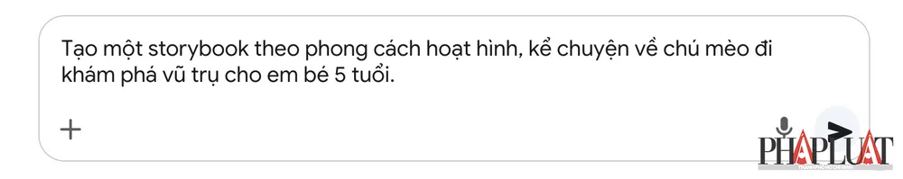 Kịch bản, ý tưởng tạo Storybook. Ảnh: MINH HOÀNG