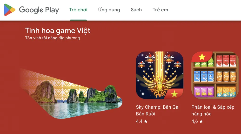 Tin công nghệ 2-9: Google giới thiệu các tựa game Việt trên Google Play. Ảnh: TIỂU MINH