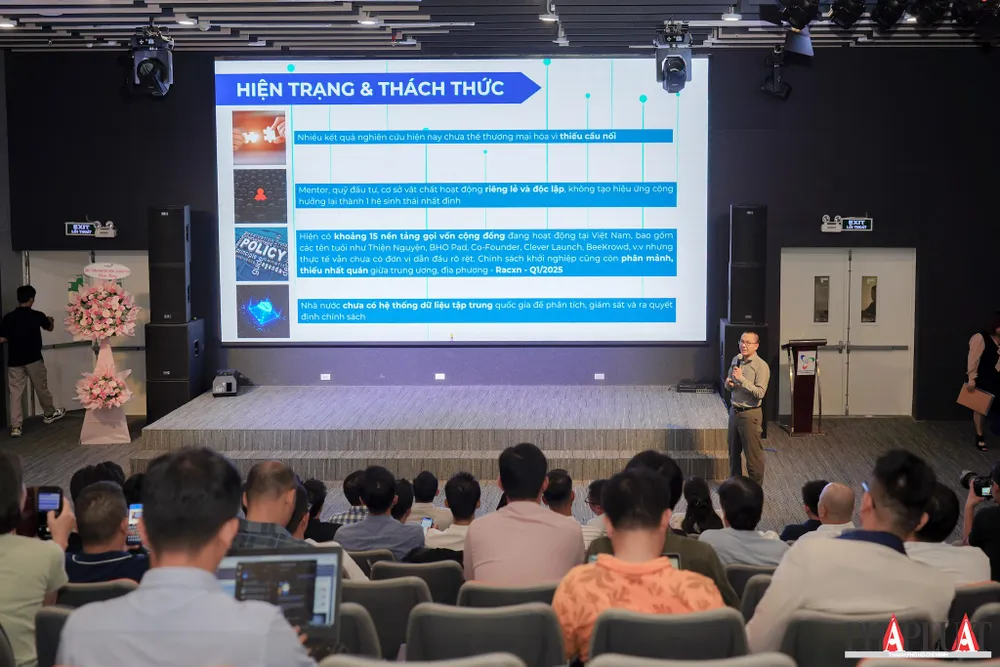 Ông Bùi Minh Tuấn, Chủ tịch Vườn ươm Doanh nghiệp trẻ YESI. Ảnh: MINH HOÀNG