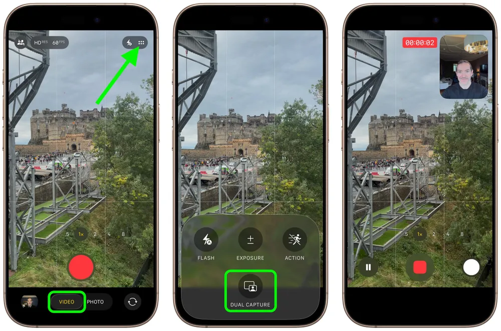 Tin công nghệ 22-9: Cách quay video bằng 2 camera cùng lúc trên iPhone 17. Ảnh: Macrumors