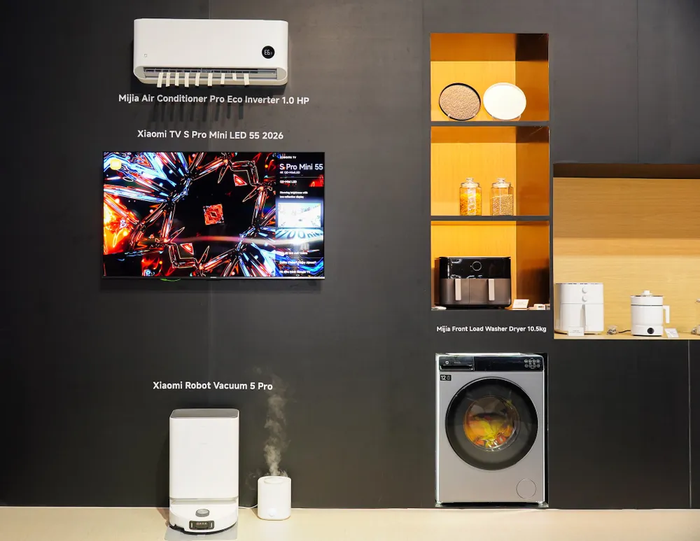 Xiaomi mang nhiều sản phẩm gia dụng thông minh về Việt Nam. Ảnh: TIỂU MINH