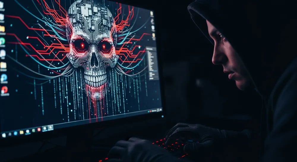 Hình nền máy tính có thể cho phép tin tặc kiểm soát thiết bị của bạn. Ảnh: AI