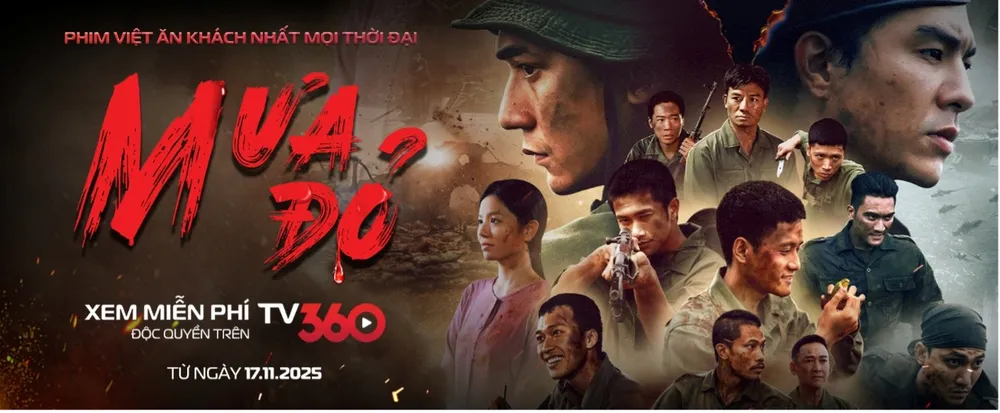 Tin công nghệ 19-11: Cách xem phim Mưa đỏ miễn phí.