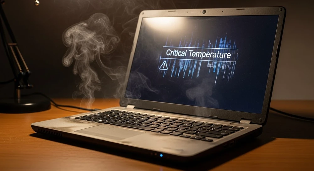 Laptop quá nhiệt có thể khiến pin nhanh chai.