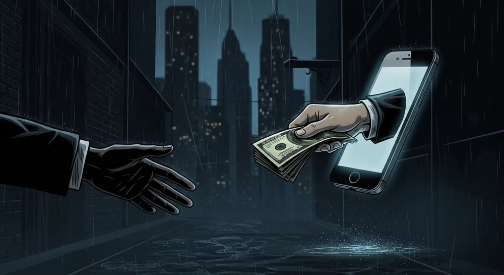 Cảnh giác các hình thức cho vay tiền trên Zalo, Messenger, Telegram... Ảnh minh họa: AI