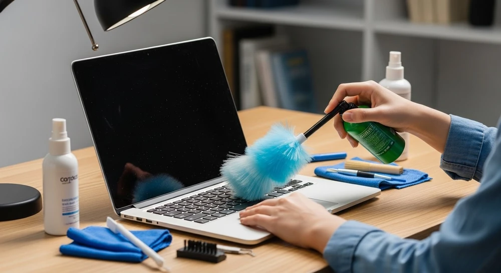 Vệ sinh laptop thường xuyên sẽ giúp máy hoạt động ổn định hơn.